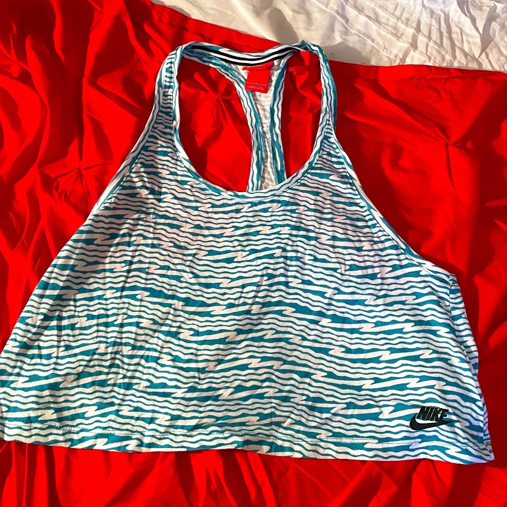 Retro Crop Nike Racerback Tank